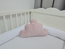 Load image into Gallery viewer, Decorative pillow Cloud two-tone white and pinkish beige