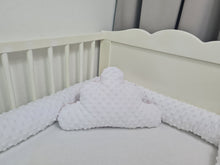 Load image into Gallery viewer, Decorative pillow Cloud two-tone white and pinkish beige