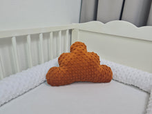 Load image into Gallery viewer, Decorative pillow Cloud brown and the other side light gray