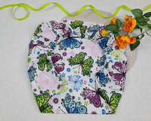 Load image into Gallery viewer, Stroller cover cotton with elastic with bright butterflies