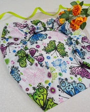 Load image into Gallery viewer, Stroller cover cotton with elastic with bright butterflies