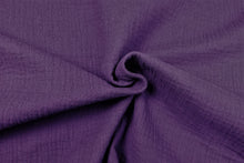 Load image into Gallery viewer, Monochrome muslin - dark violet, 7.90 EUR/m