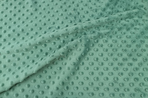 Minky plīšs pelēki zaļš vienkrāsains 80x100cm 5.60EUR gabalā