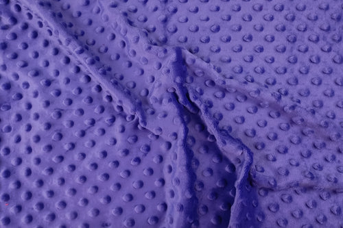 Minky plīšs zili violets vienkrāsains 80x100cm 5.60EUR gabalā