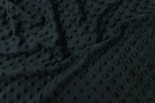 Minky plīšs melns vienkrāsains  izmērs 80x100cm 5.60EUR gabals