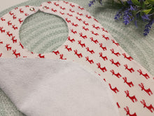 Load image into Gallery viewer, Lace - apron with a Christmas pattern