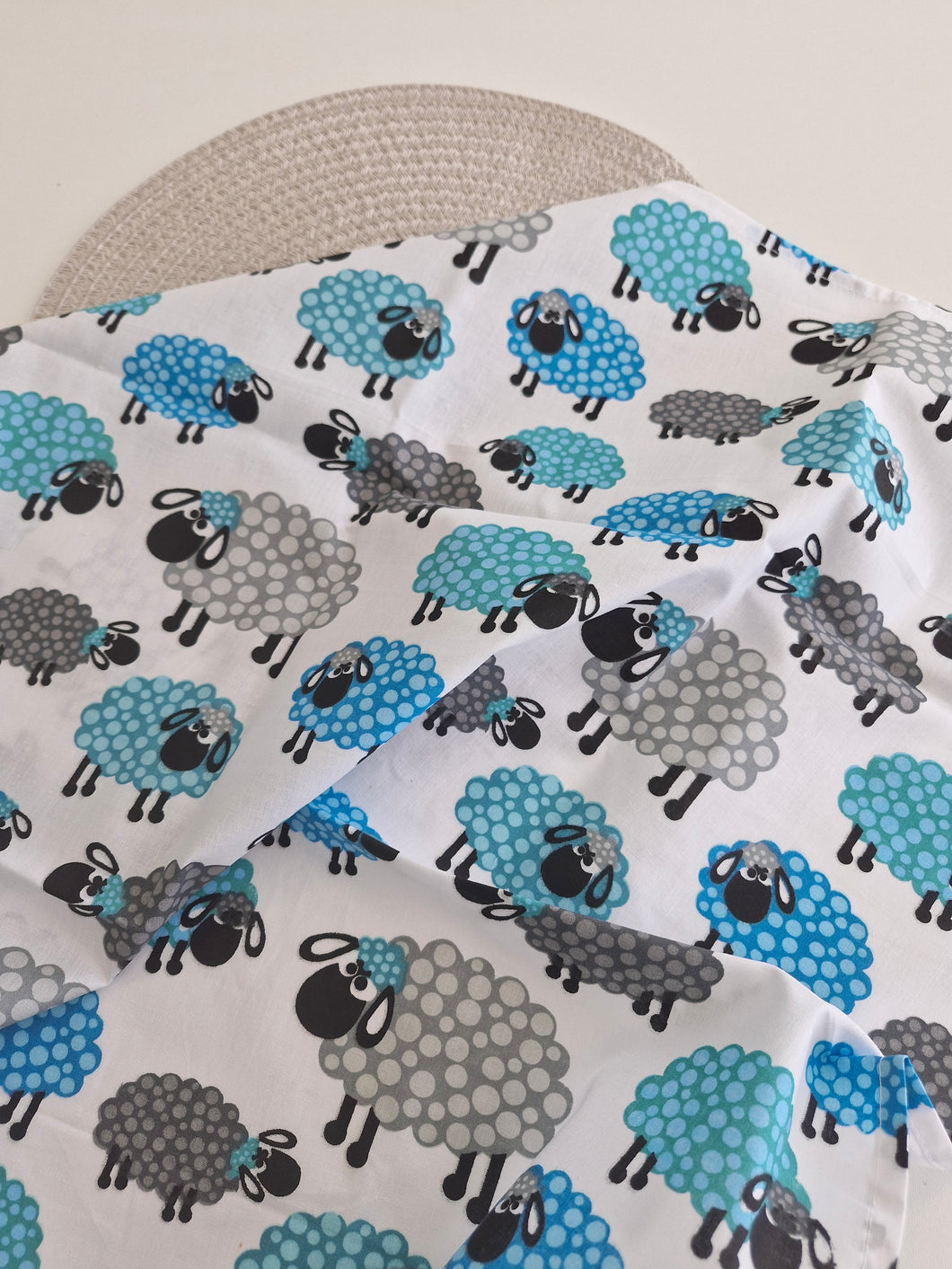 Cotton diaper, various options, size 75x75cm