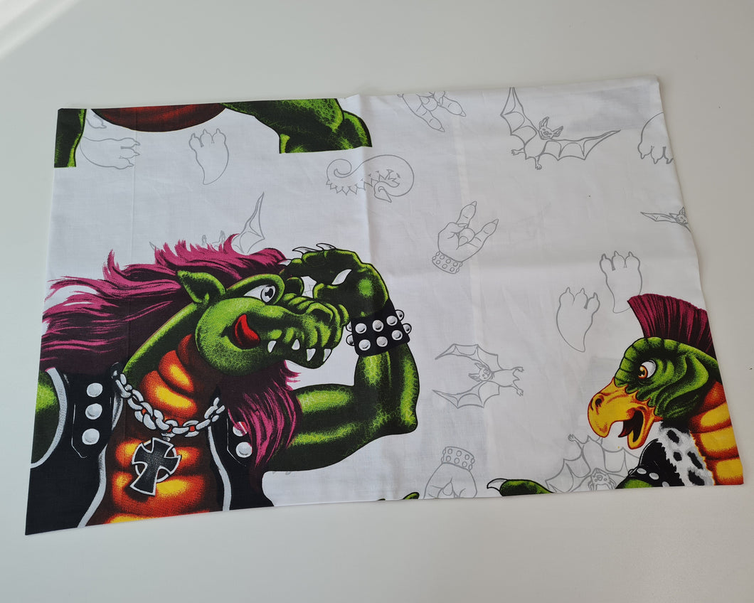 Pillowcases made of cotton fabric, size 40x60 with a dragon