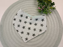 Load image into Gallery viewer, Lace - terry mint apron with stars
