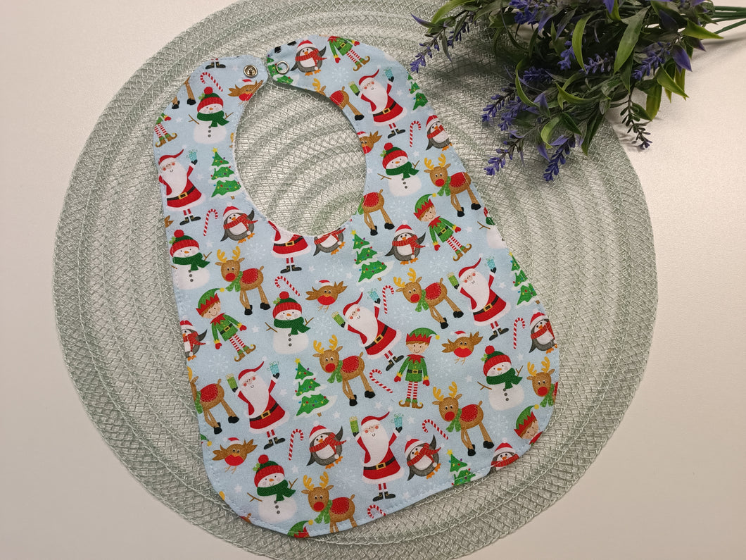 Lace - apron with a Christmas pattern