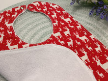 Load image into Gallery viewer, Lace - apron with a Christmas pattern
