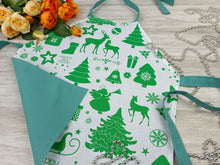 Load image into Gallery viewer, Apron with Christmas pattern
