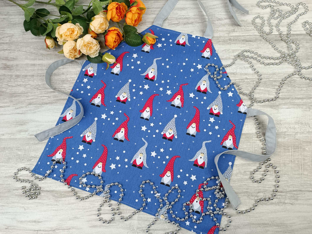 Apron with Christmas pattern